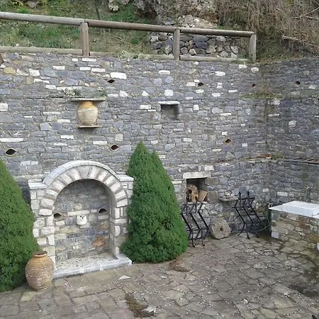 Magnolia Traditional Stone House In Vamvakou Exterior photo